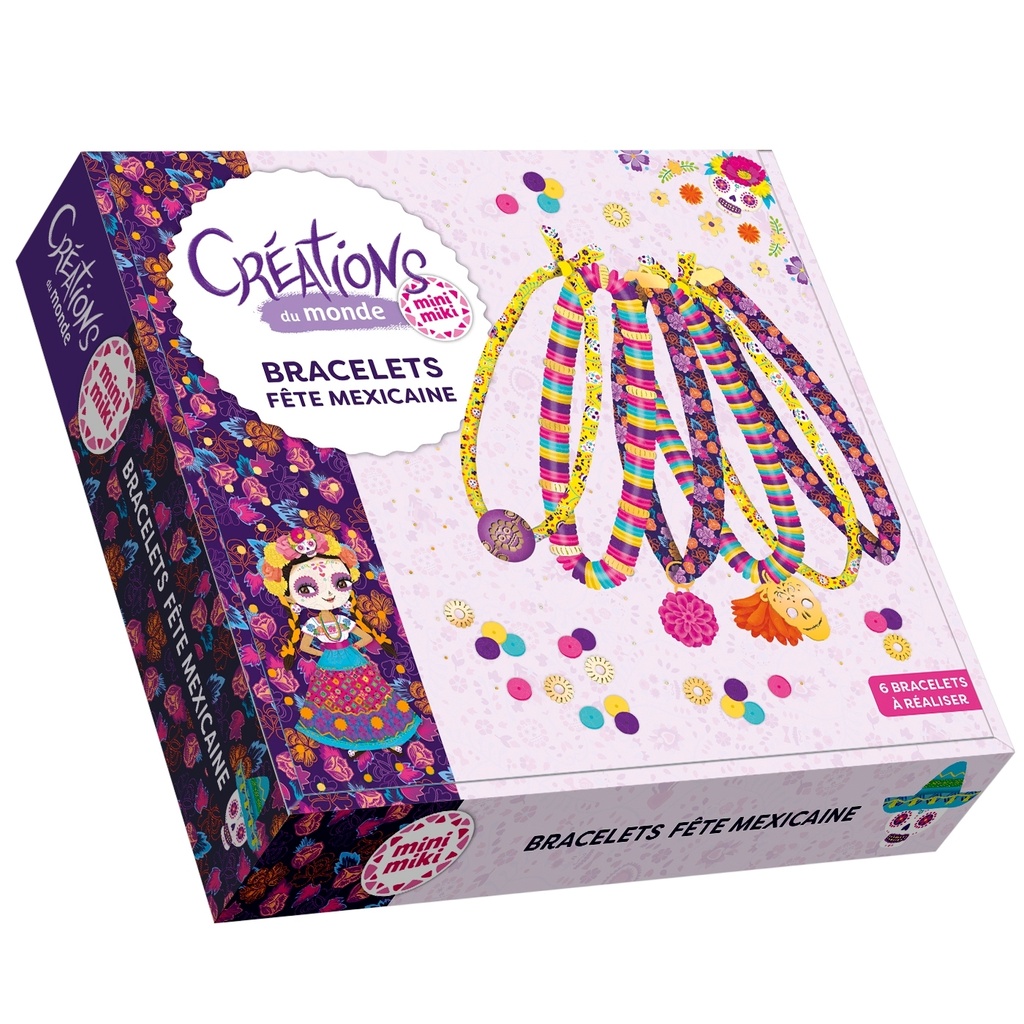Minimiki - Bracelets fête Mexicaine - Créations du monde