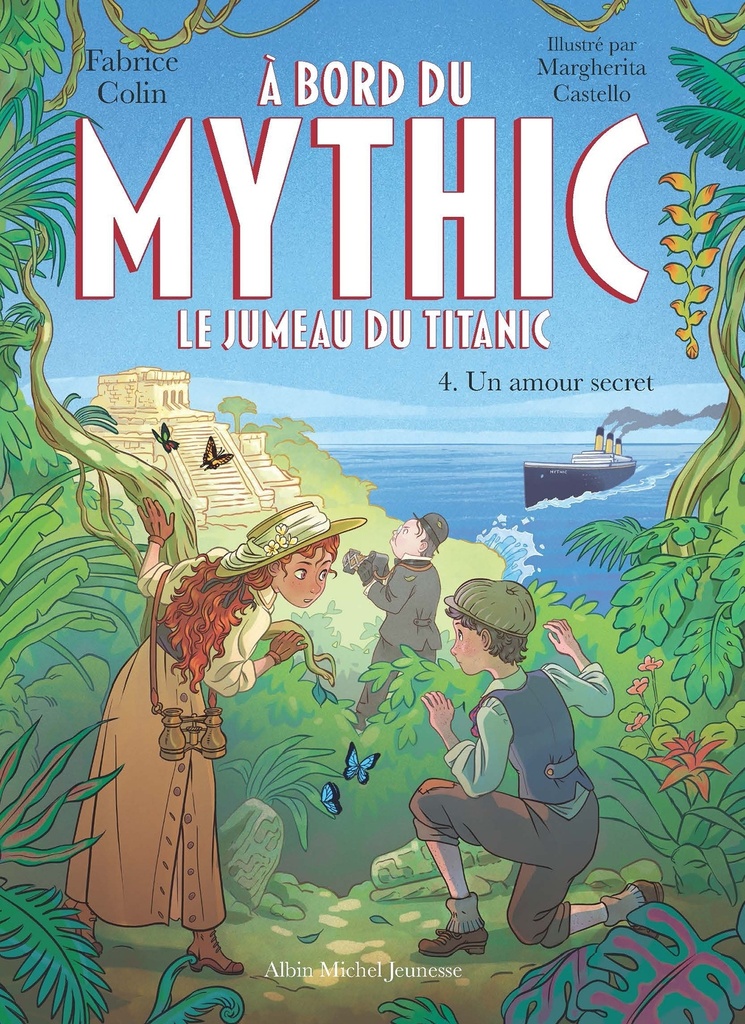 [9782226500236] A bord du Mythic, le jumeau du Titanic - tome 4 - Un amour secret
