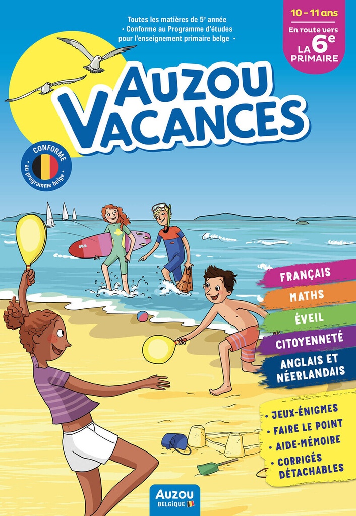 [9791039563208] Auzou vacances - En route vers la 6e Primaire