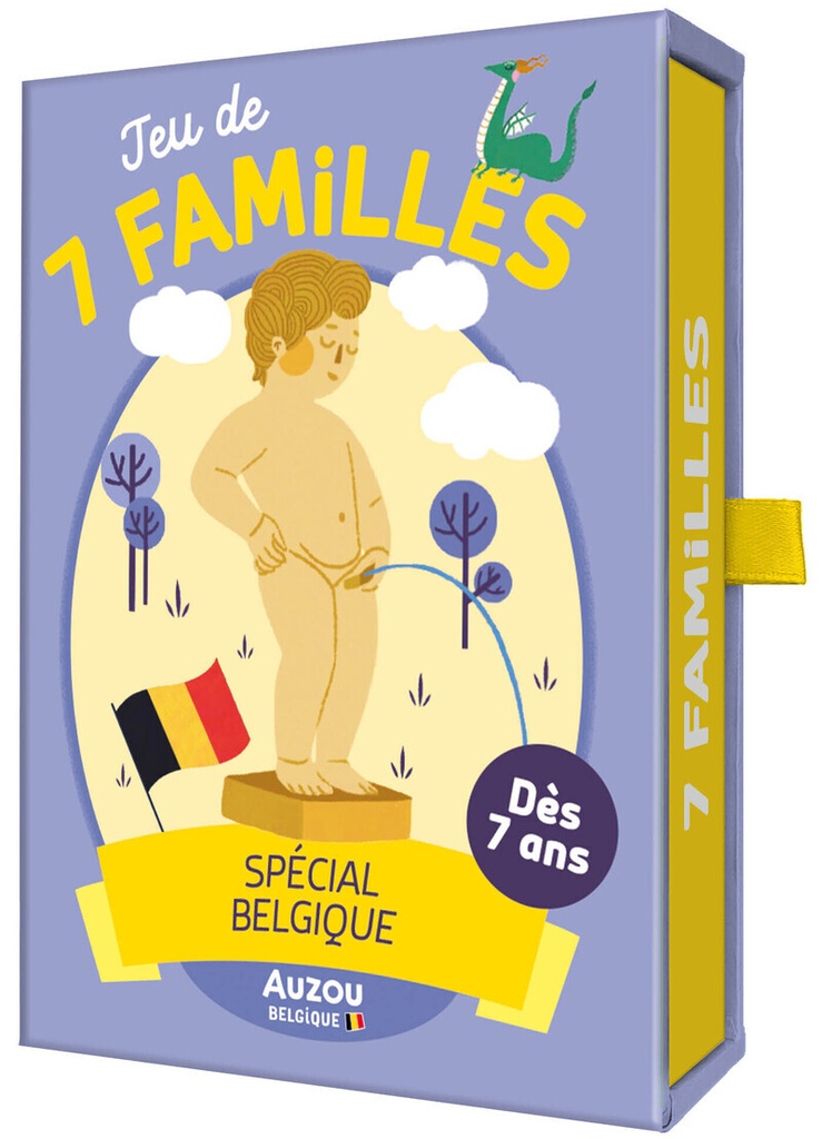[9791039561167] Mon jeu de 7 familles - Spécial Belgique