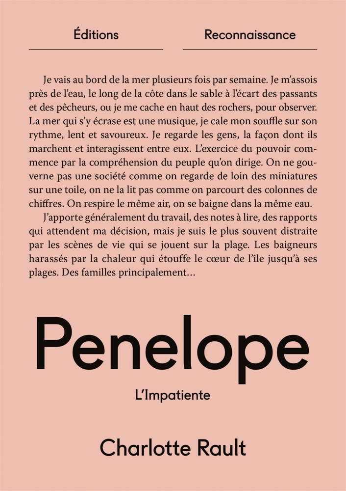 PENELOPE : L'IMPATIENTE