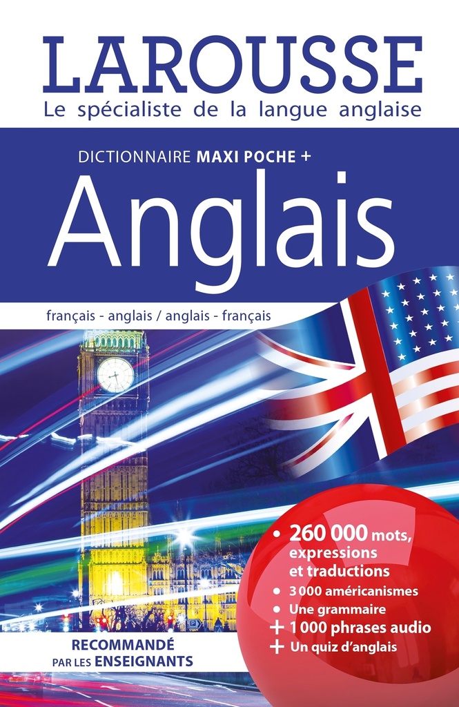 [9782036080706] Dictionnaire Larousse Maxipoche Plus Anglais