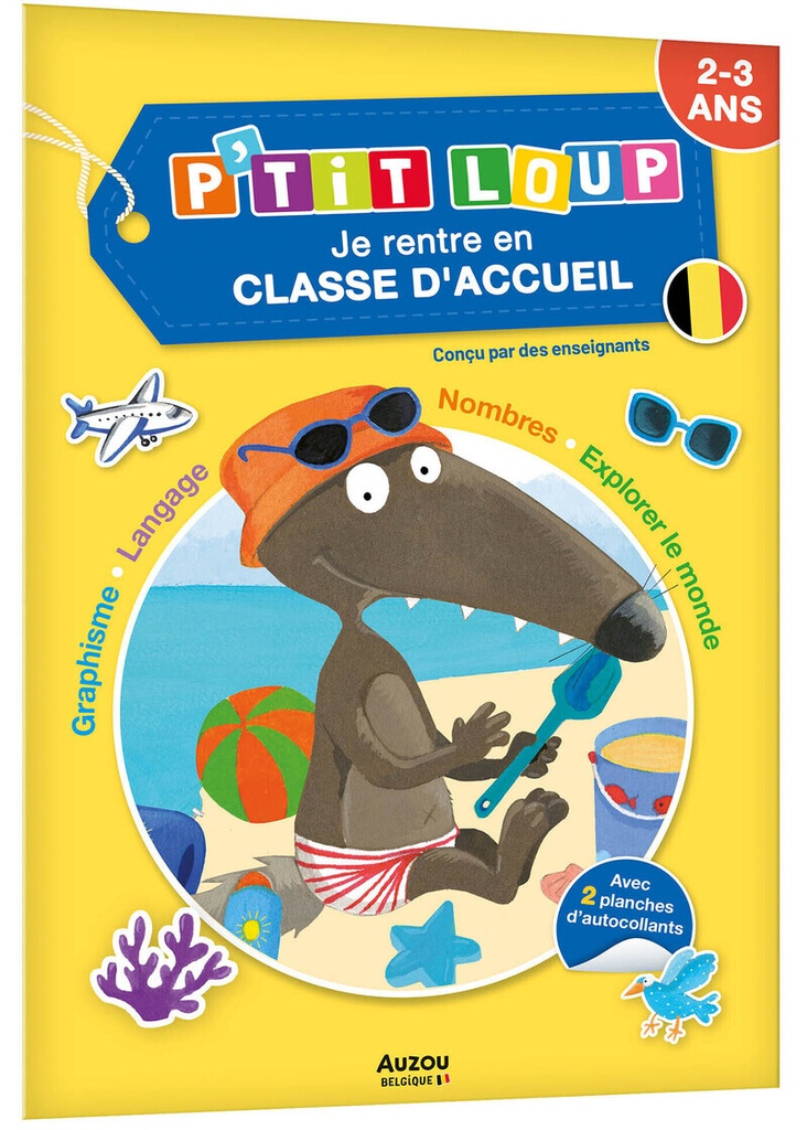 [9791039566094] Je rentre en classe d'accueil avec P'tit Loup