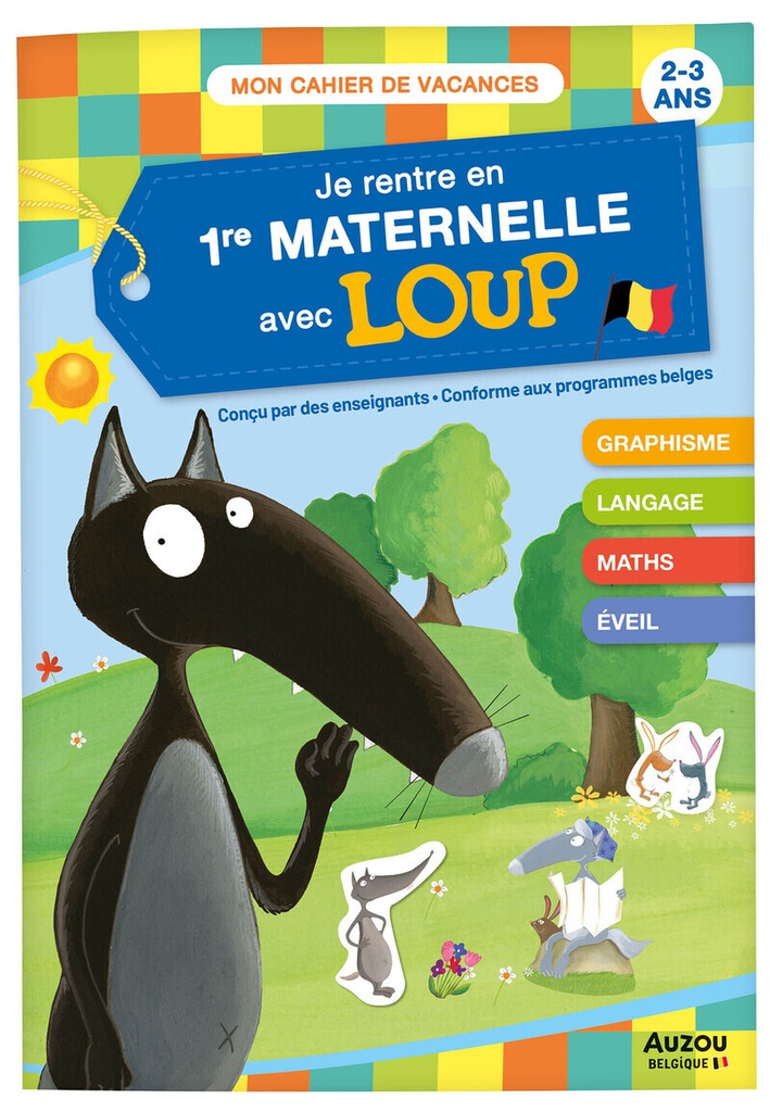 [9791039566100] Je rentre en première maternelle avec Loup