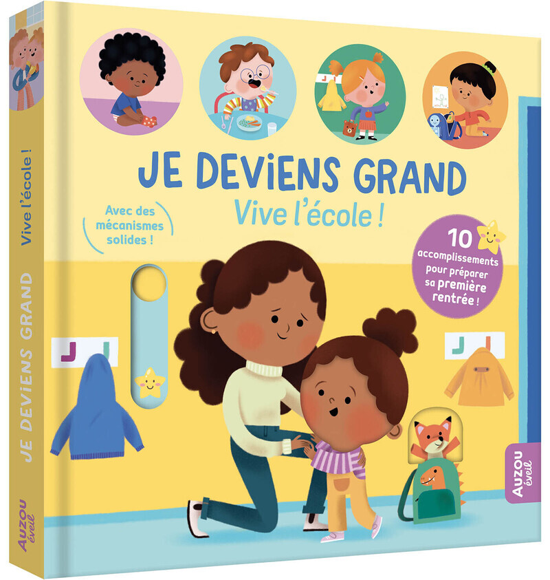 [9791039558228] Je deviens grand - Vive l'école ! - 10 accomplissements pour préparer sa première rentrée