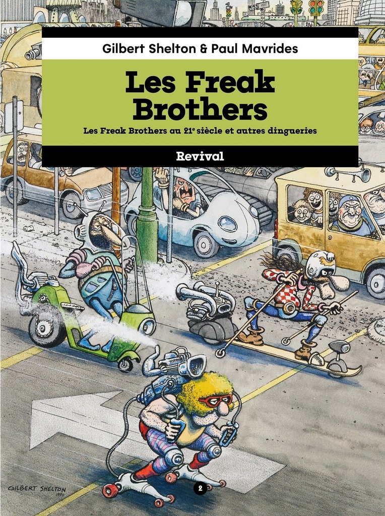 [9782494687264] Les Freak Brothers tome 2