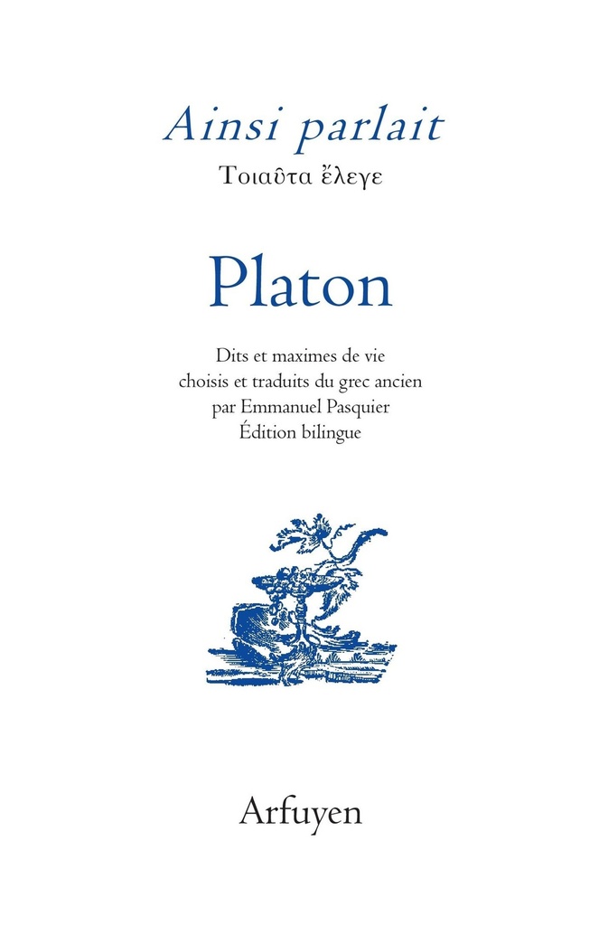 [9782845903951] Ainsi parlait Platon