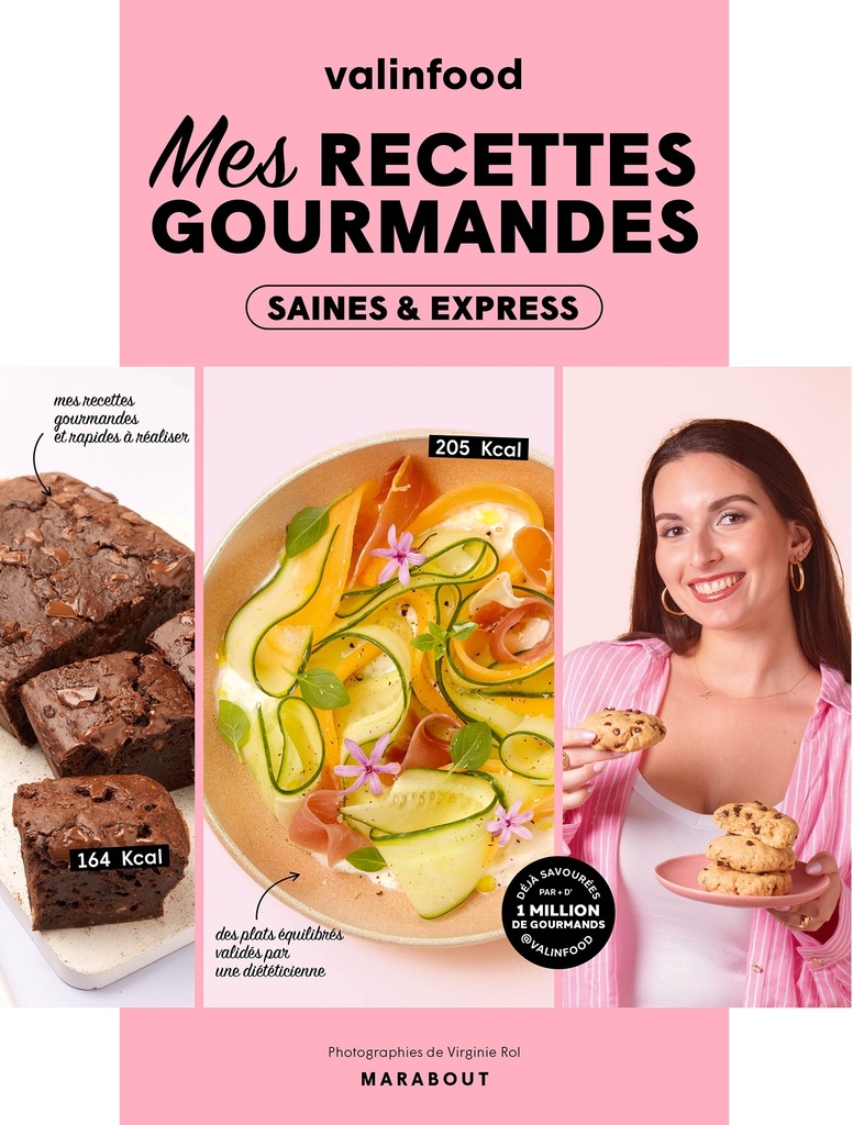 [9782501192965] Valinfood - Mes recettes gourmandes saines et express