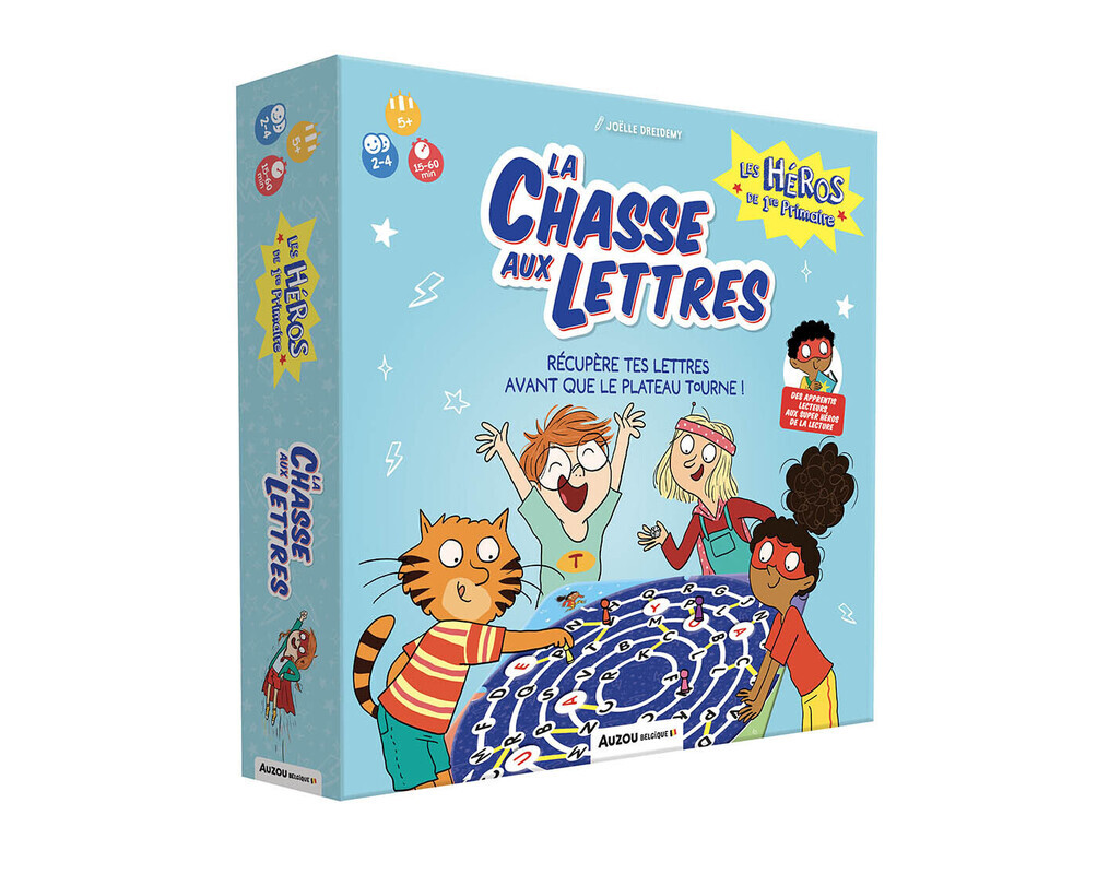 [9791039566896] Les héros de 1re primaire - la chasse aux lettres