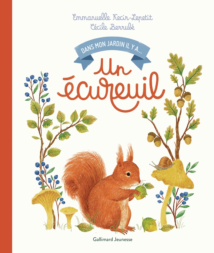 [9782075212953] Dans mon jardin, il y a... - Un écureuil