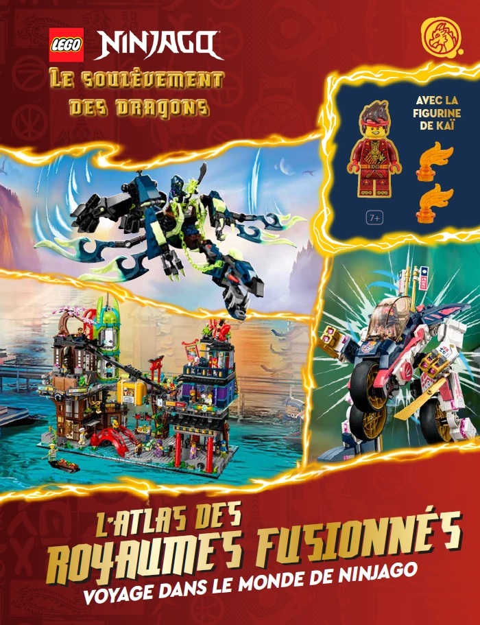 [9782374932002] Lego Ninjago Dragons Rising, l'Atlas des royaumes fusionnés