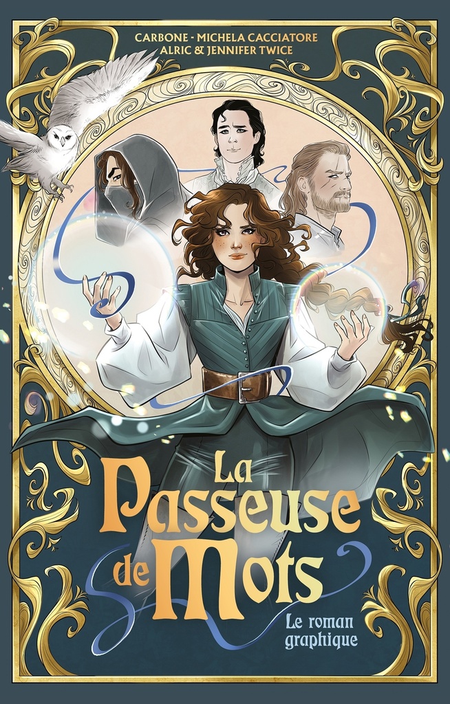 [9782017232186] La Passeuse de Mots - le roman graphique