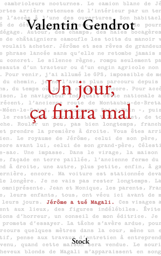 [9782234097780] Un jour, ça finira mal
