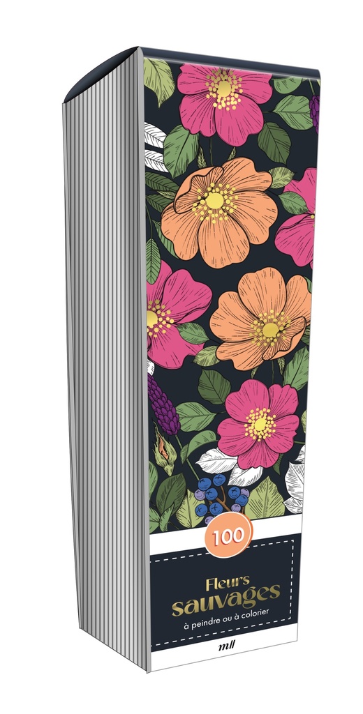 [9782383559597] Marque-pages - Fleurs sauvages - Édition premium
