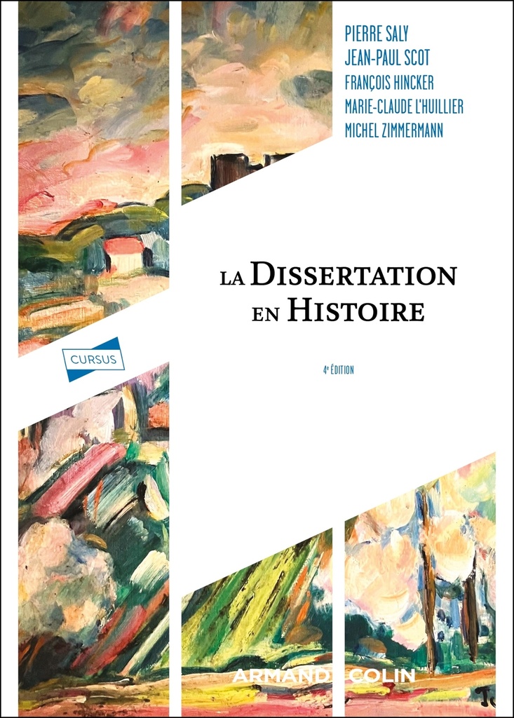 [9782200638580] La dissertation en histoire - 4e éd.