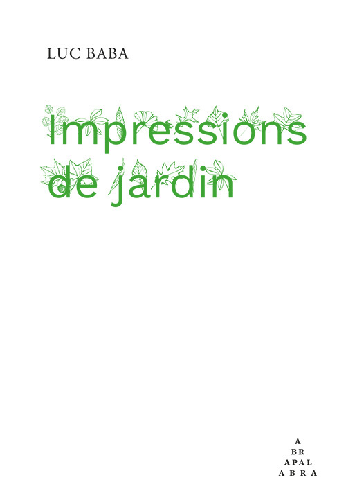 [9782931324028] Impressions de jardin