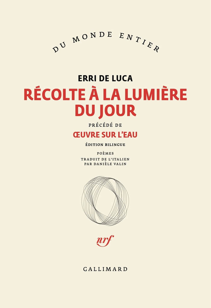 [9782073079435] Récolte à la lumière du jour/Œuvre sur l'eau
