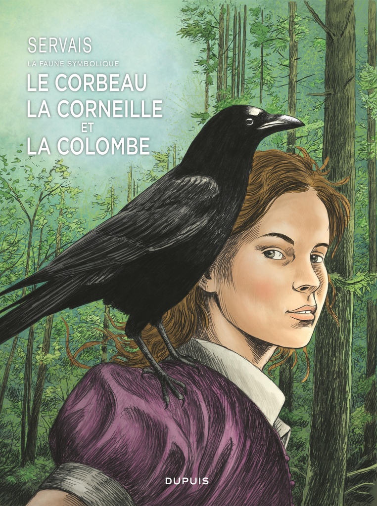 [9782808510431] Servais – La faune symbolique - Tome 3 - Le corbeau, la corneille et la colombe