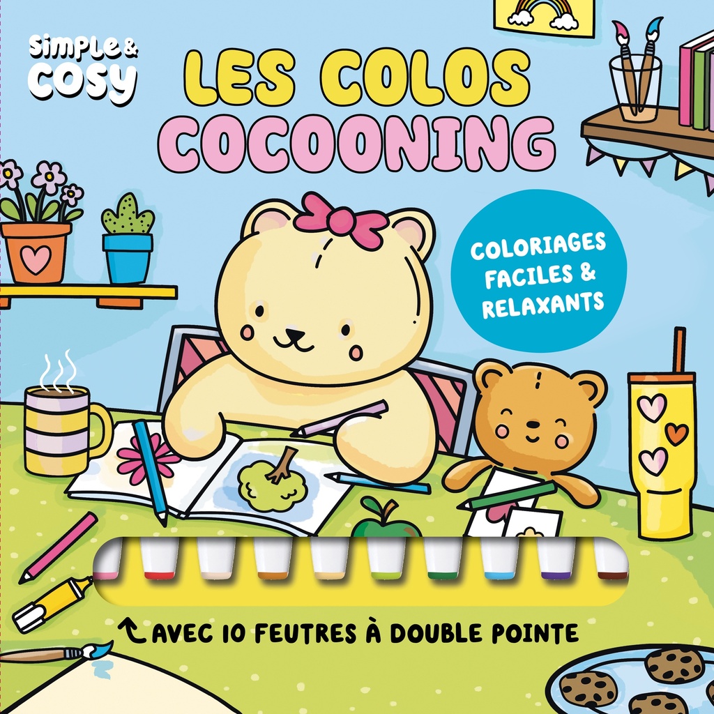 [9782215199441] Coffret Les colos cocooning (+ feutres)