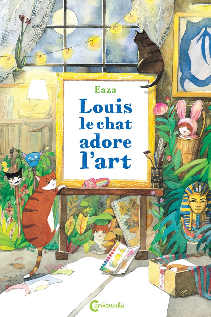 [9782386690808] Louis le chat adore l'art