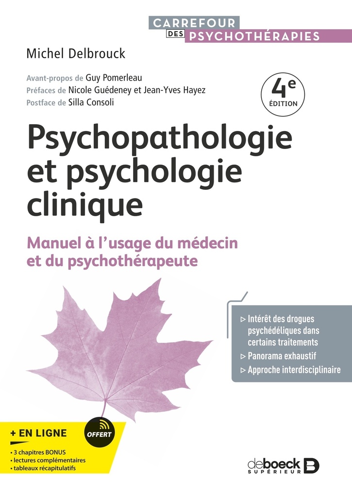 [9782807361348] Psychopathologie et psychologie clinique