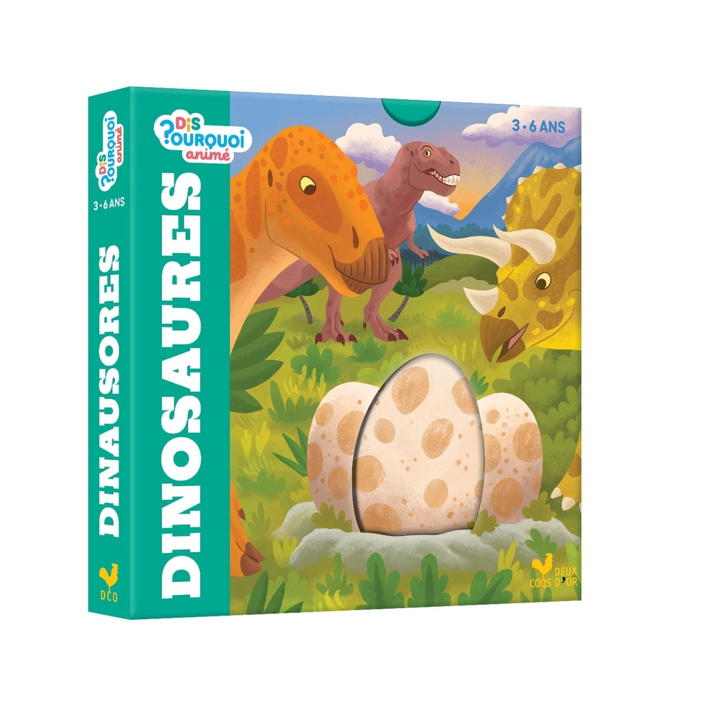 [9782017224532] Dis pourquoi animé - les dinosaures