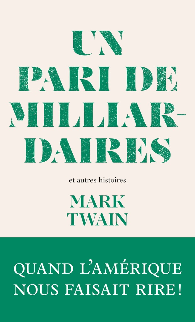 [9791039206556] Un pari de milliardaires - et autres histoires