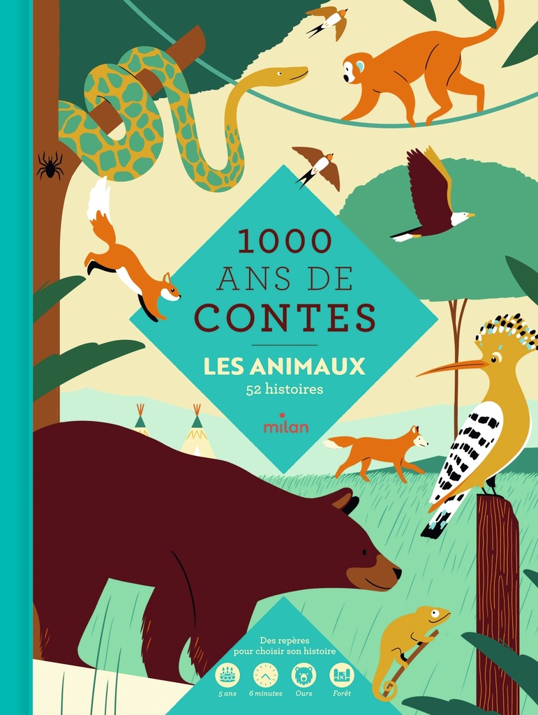 [9782408053161] Mille ans de contes - Les animaux