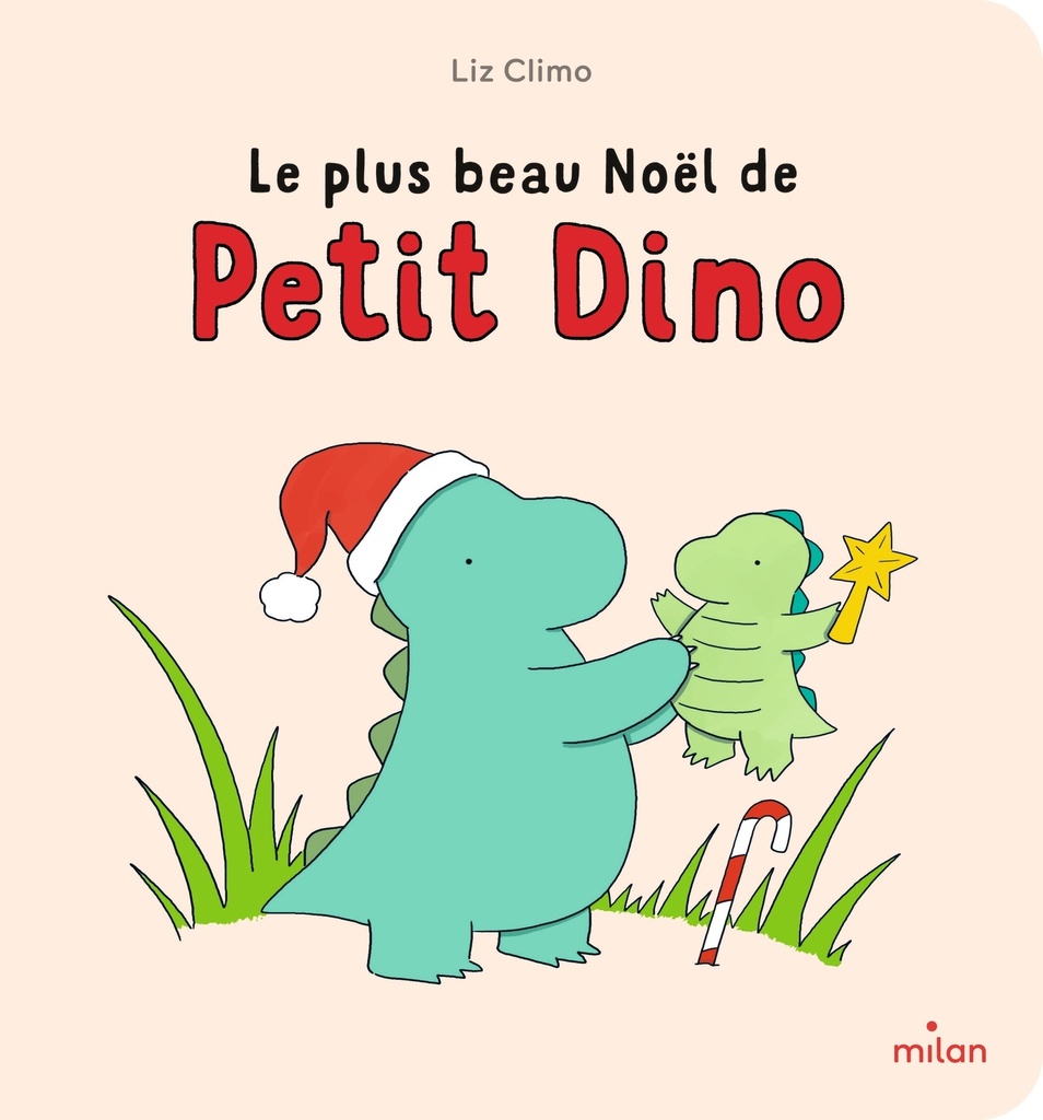 [9782408057756] Le plus beau Noël de Petit Dino - tout-carton