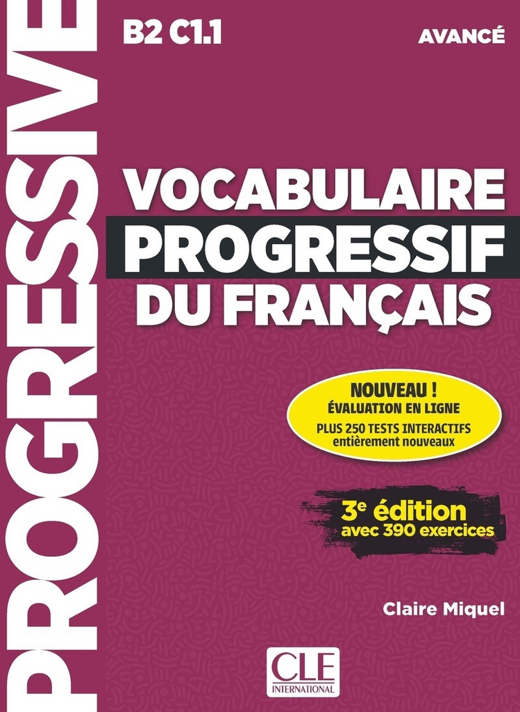 [9782090362541] Vocabulaire progressif du français avancé + appli 2ed
