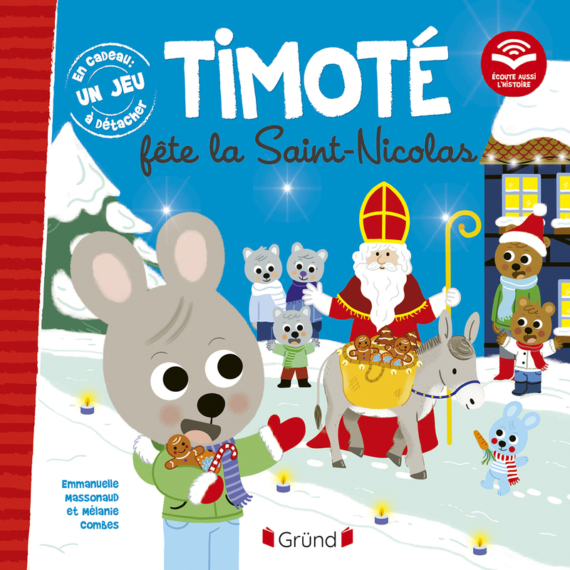 [9782324034268] Timoté fête la Saint-Nicolas (Écoute aussi l'histoire)