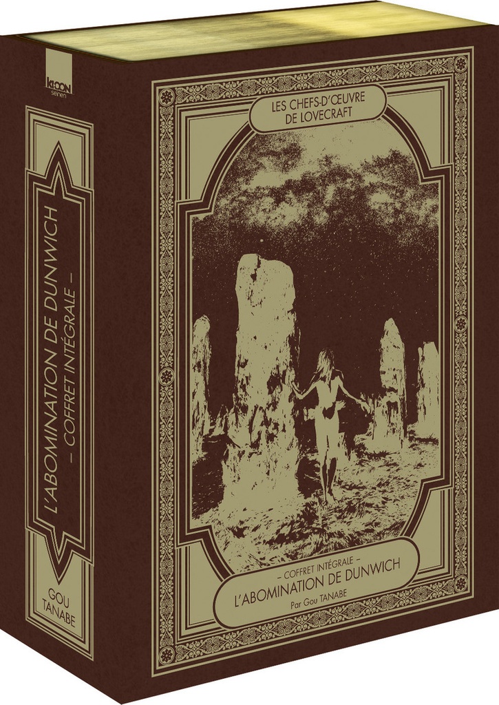[9791032724958] Coffret Les Chefs-d'oeuvre de Lovecraft - L'Abomination de Dunwich vol. 1 à 3