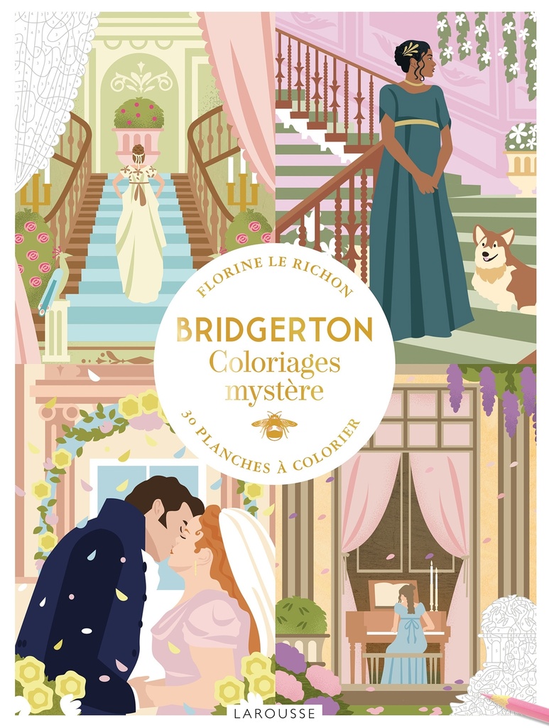 [9782036070660] Bridgerton - Coloriages mystère