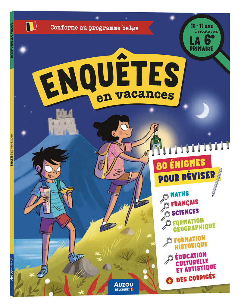 [9791039561198] J'enquête en vacances - En route vers la 6e Primaire