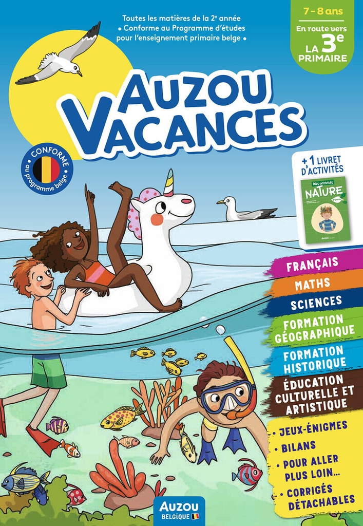[9791039561204] Auzou vacances - En route pour la 3e Primaire