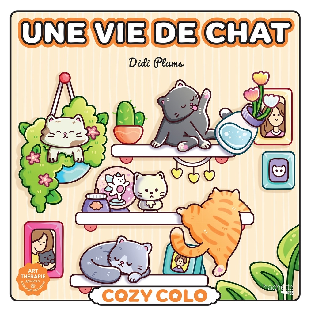 [9782017352976] Cozy colo Didi Plums : Une vie de chat