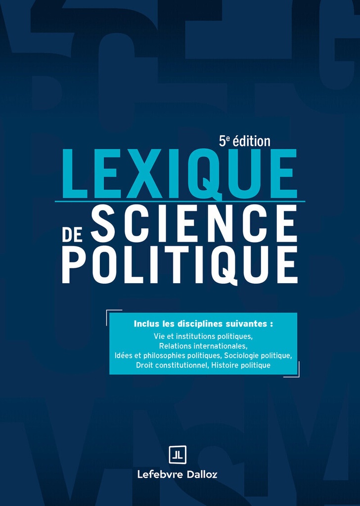 [9782247206599] Lexique de science politique. 5e éd. - Vie et institutions politiques