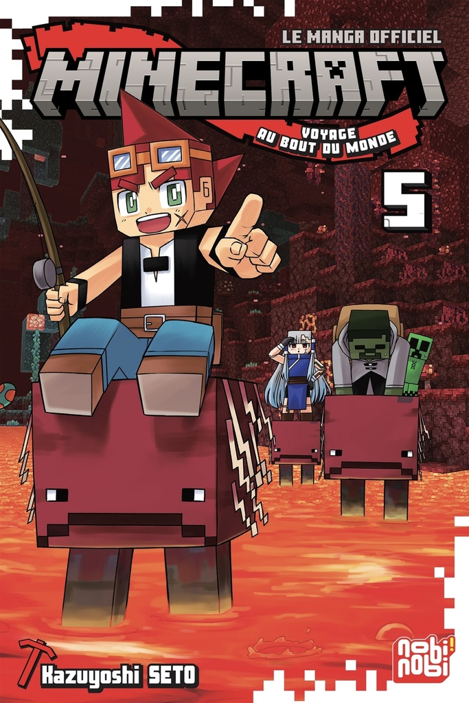 [9782384963669] Minecraft, le manga officiel - Voyage au bout du monde T05