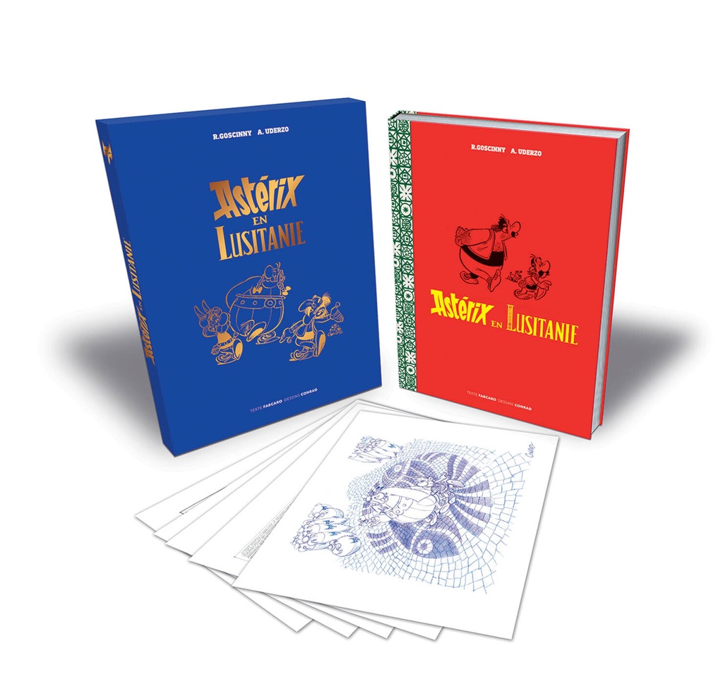 [9782017253723] ASTERIX Tome 41  - Artbook - Astérix en Lusitanie