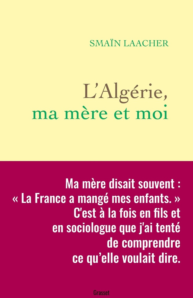 [9782246841678] L'Algérie, ma mère et moi