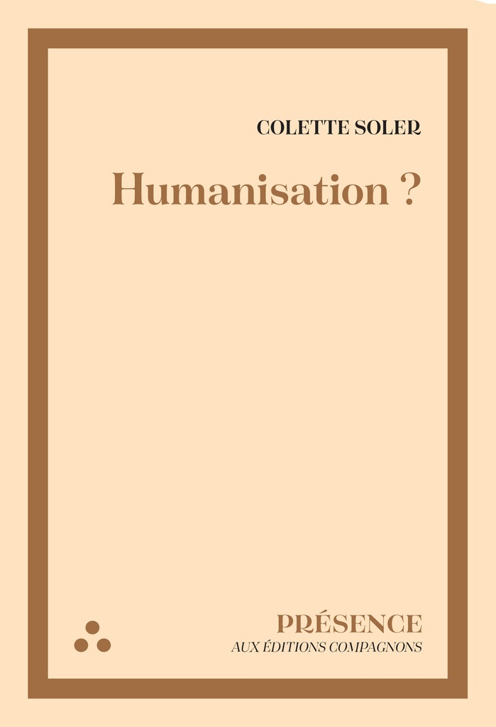 [9782493296368] Humanisation ?