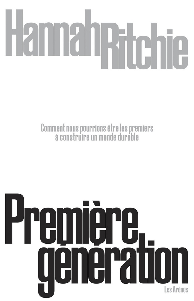 [9791037514165] Première génération - Comment nous pourrions être les premiers à construire un monde durable