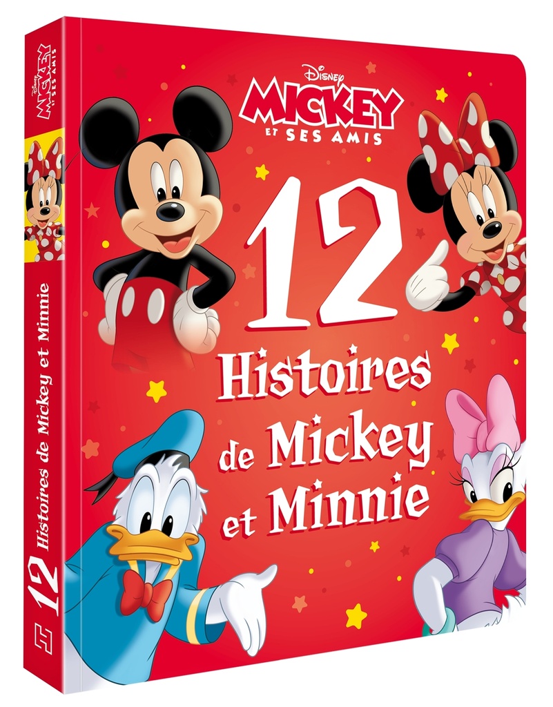 [9782017095163] DISNEY JUNIOR - 12 Histoires - Mickey et Minnie