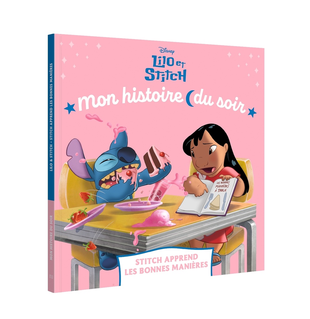 [9782017331230] LILO ET STITCH - Mon Histoire de Soir - Stitch apprend les bonnes manières - Disney