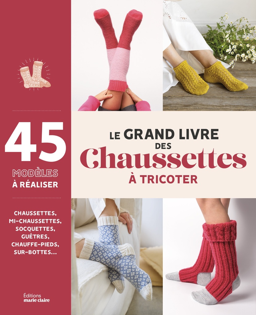 [9791032311554] Le grand livre des chaussettes à tricoter