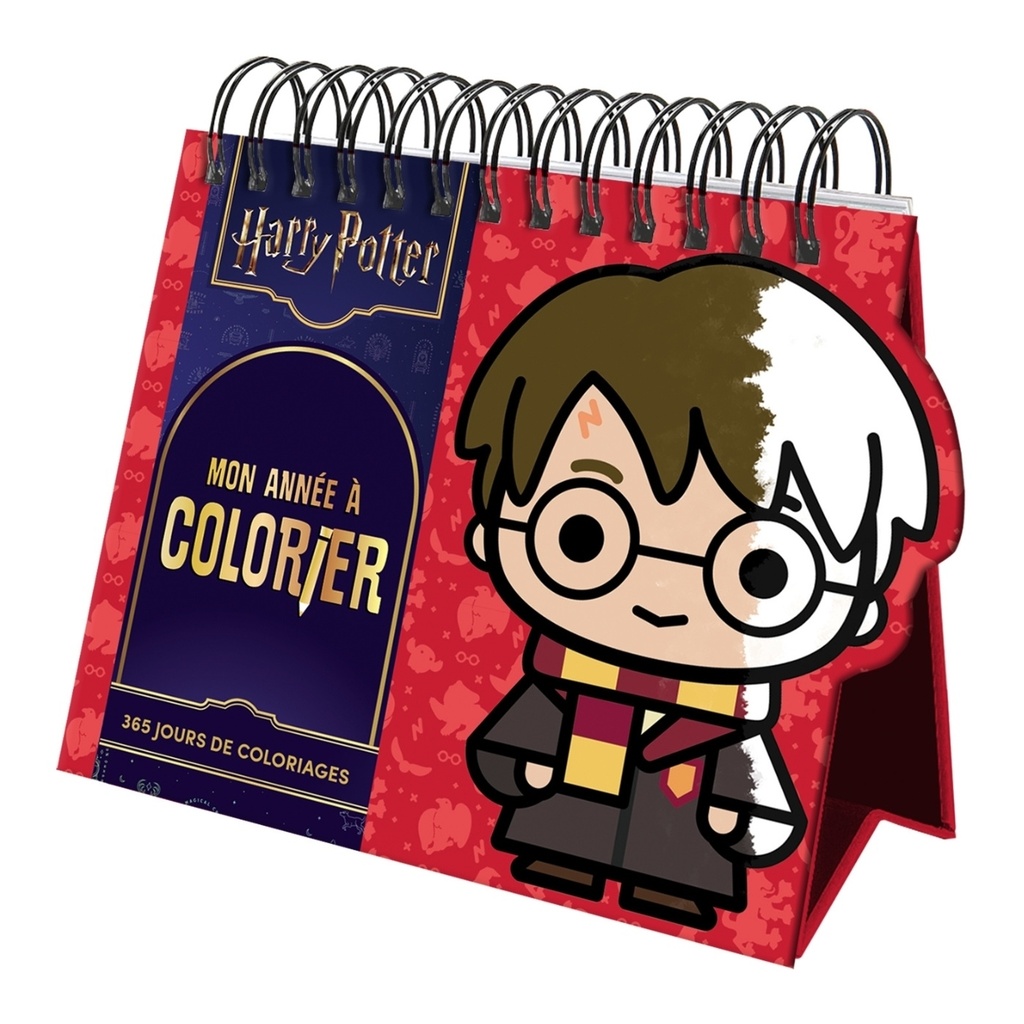[9782809693836] Harry Potter Mon année à colorier
