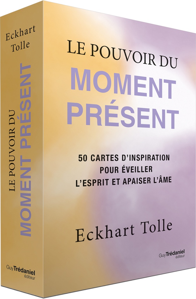 [9782813234803] Le pouvoir du moment présent - 50 cartes d'inspiration pour éveiller l'esprit et apaiser l'âme