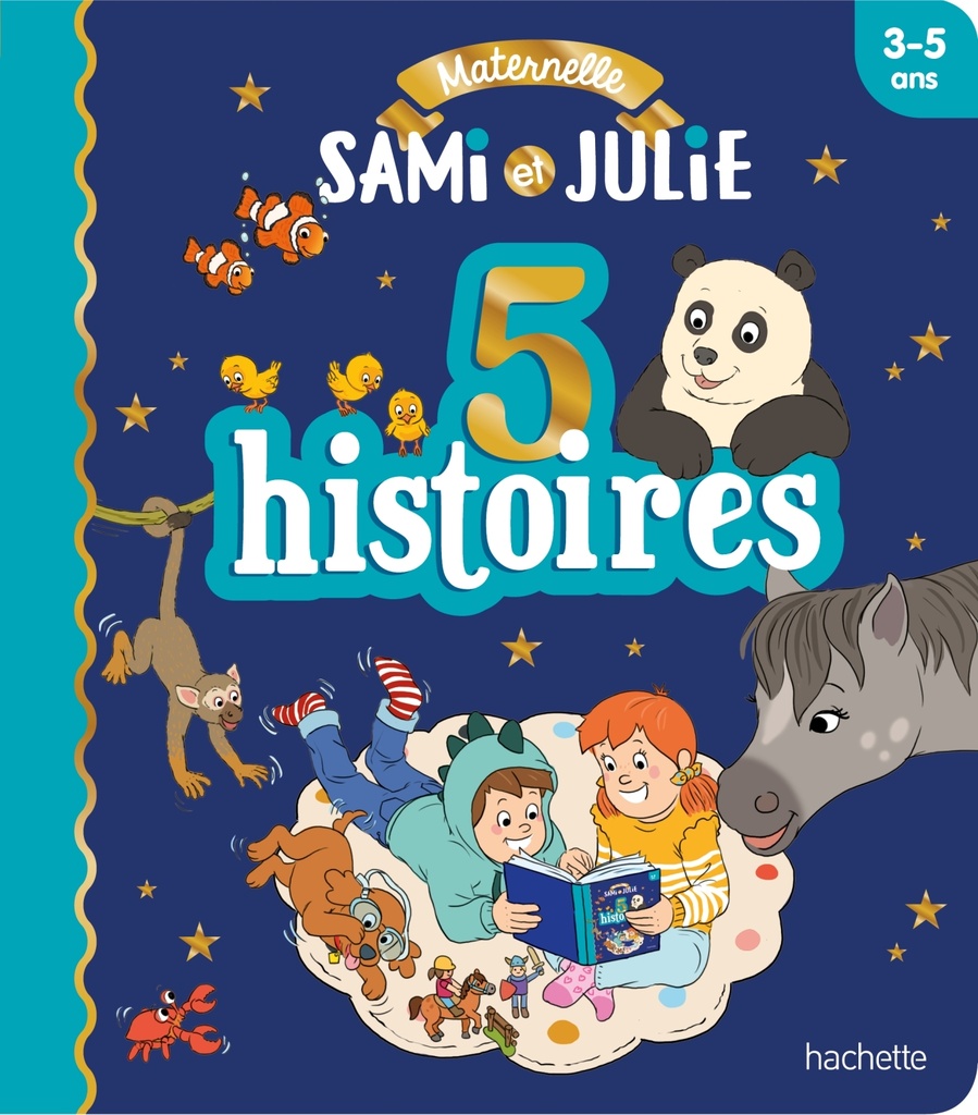 [9782017330516] Les histoires de P'tit Sami Maternelle (3-5 ans) : 5 histoires