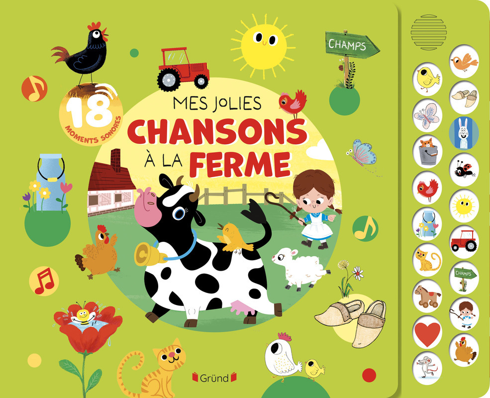 [9782324037627] Mes jolies chansons à la ferme