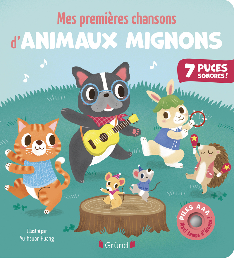 [9782324037528] Mes premières chansons d'animaux mignons